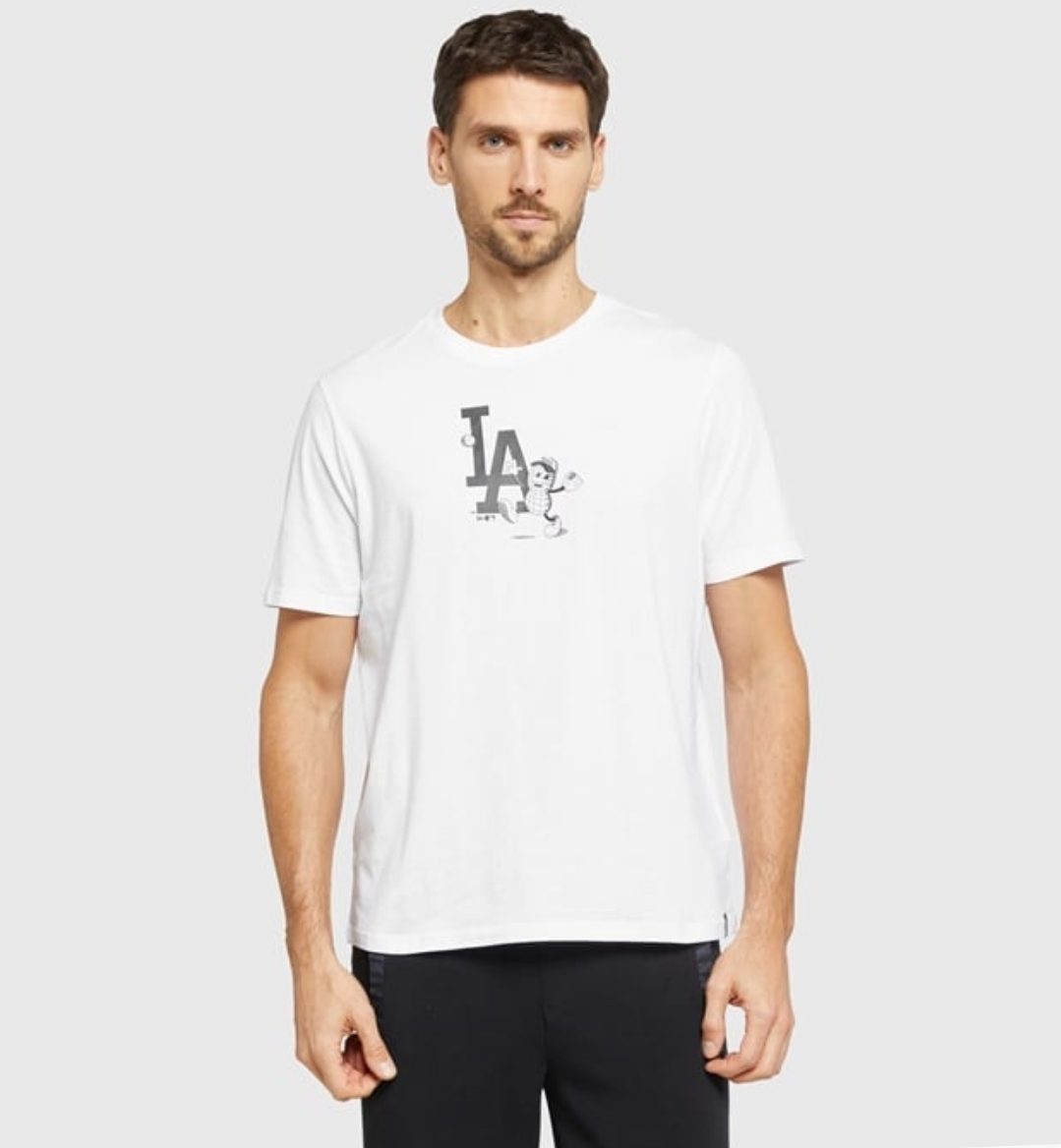 New Era à T-shirt col rond LA Dodgers